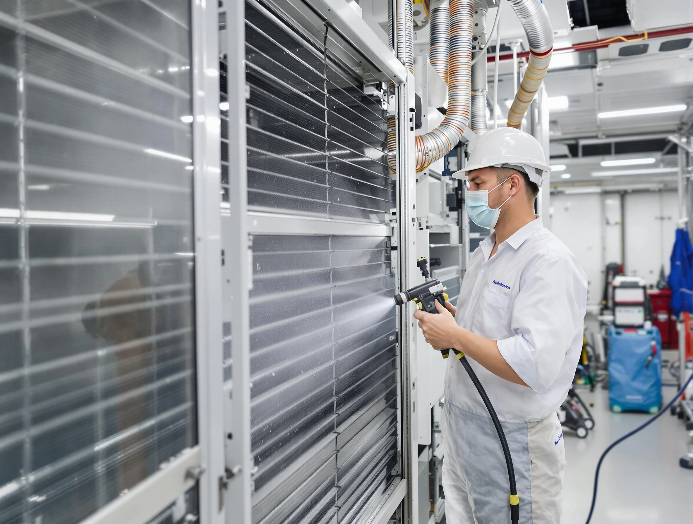 Professional AC coil cleaning by Talladega Air Duct Cleaning in Talladega