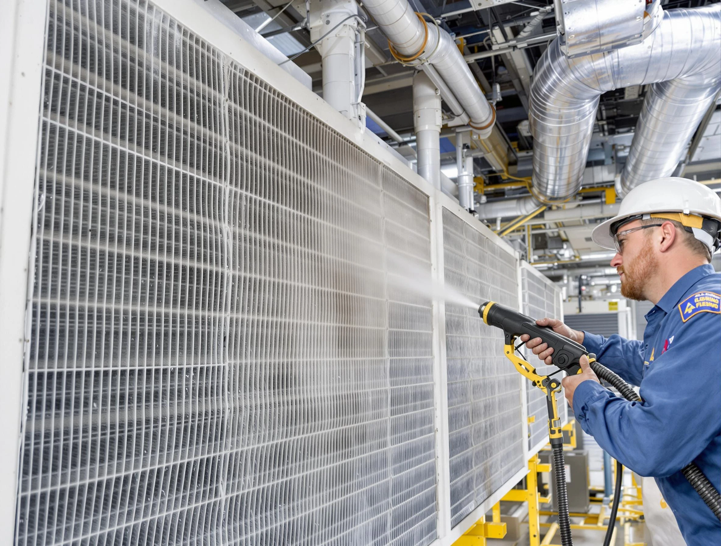 Professional commercial coil cleaning by Talladega Air Duct Cleaning in Talladega