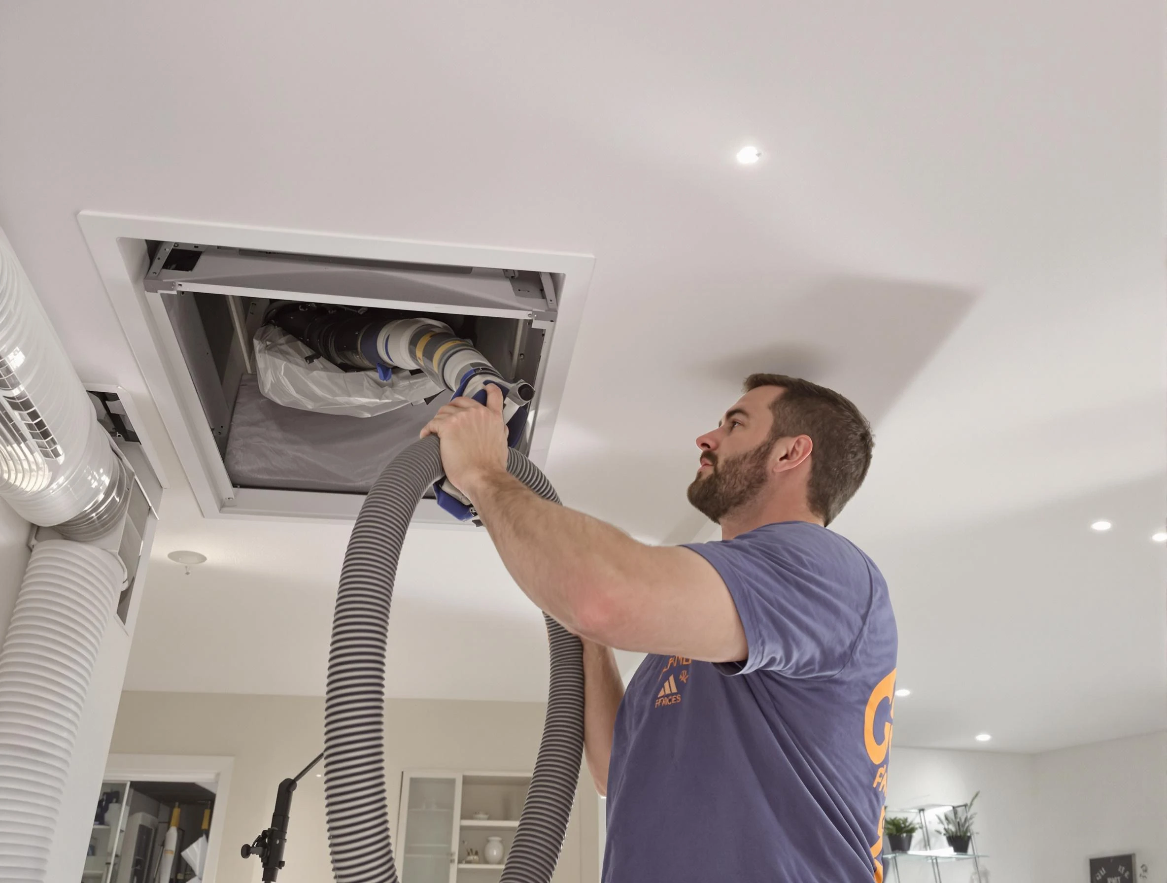 Precision indoor duct cleaning by Talladega Air Duct Cleaning in Talladega